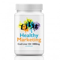 Cod Liver Oil 1000mg - 60 Capsules