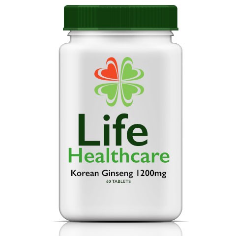 Korean Ginseng 1200mg - 60 Tablets