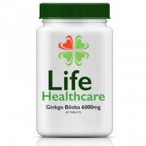 Ginkgo Biloba 6000mg - 60 Tablets