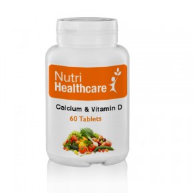 Calcium & Vitamin D - 60 Tablets
